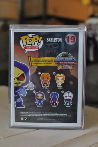 2013 SDCC редкая официальная фигурка Funko pop Master Of The Universe металлический скелет Grail