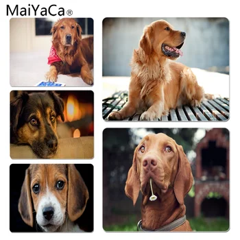 

MaiYaCa Simple Design Golden Retriever Silicone Pad to Mouse Game Size for 180x220x2mm and 250x290x2mm Small Mousepad