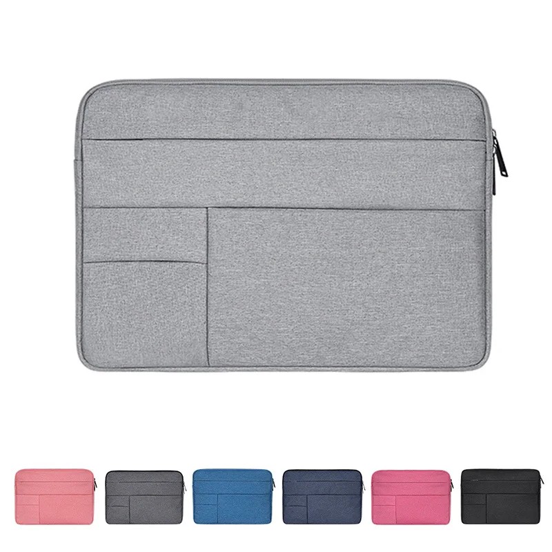 

Ultra-thin waterproof laptop bag Simple solid color style notebook bag for macbook air case 14 inch 13 15.6 pro funda laptop