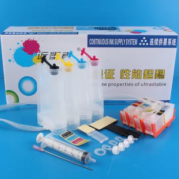 

Universal 4Color Continuous Ink Supply System CISS Kit with Full Accessaries Ink Tank For HP 4610 4620 Printer
