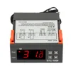 1pc STC-1000 10A AC 110V 220V Two Relay Output Digital Temperature Controller Thermostat -50~99C with 1m Sensor for Incubator ► Photo 2/6