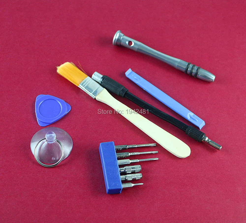 

Professional Repair Full Tool Kit Security Screwdriver Game Bit Set Cleaning Brush for Nintendo Nintend Switch NS NX NES SNES