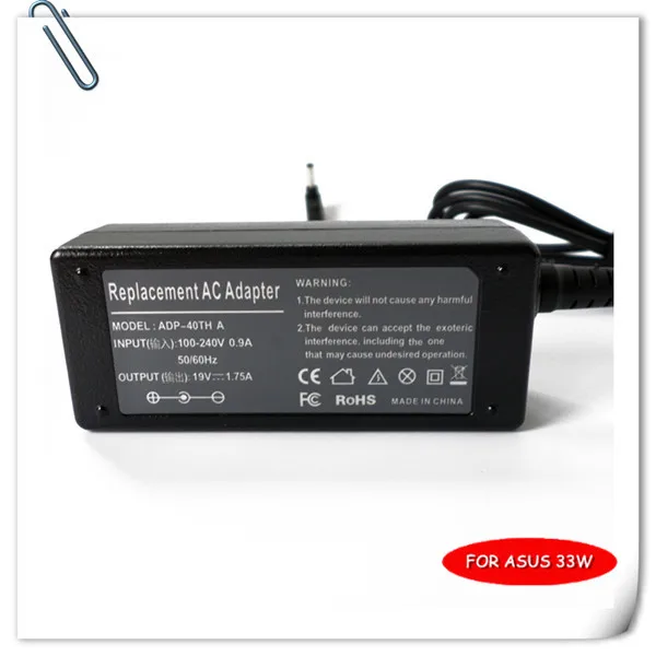 Chargeur Asus VivoBook S200E-CT200H Replacement AC Adapter Power Supply  Charge