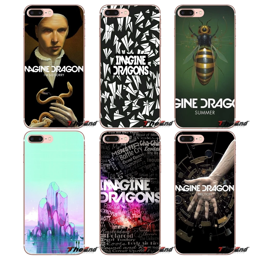 Imagine Dragons For Xiaomi Redmi 4 3 3S Pro Mi3 Mi4 Mi4i Mi4C Mi5 Mi5S Mi Max Note 2 Cover Coque Transparent TPU Cases | Мобильные