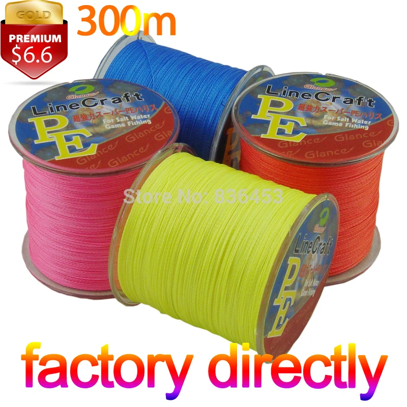 Braided Fishing Line 300m Super Strong Japanese Multifilament