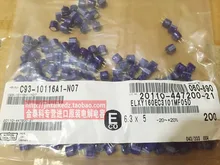 30 ШТ. Япония 16V100UF 6X5 электролитические конденсаторы LXY серии 105 градусов синий NIPPON бесплатная доставка