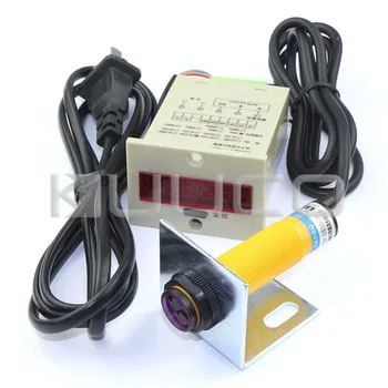 

AC 220V Electronic Automated Counter Digit LED Display Cumulative type counter With power interruption save data function