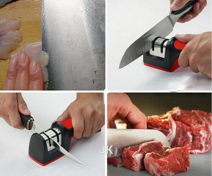 Два этапа diamond& Керамика Кухня Ножи точилка точильный камень Бытовая Ножи точилка Кухонные ножи Инструменты