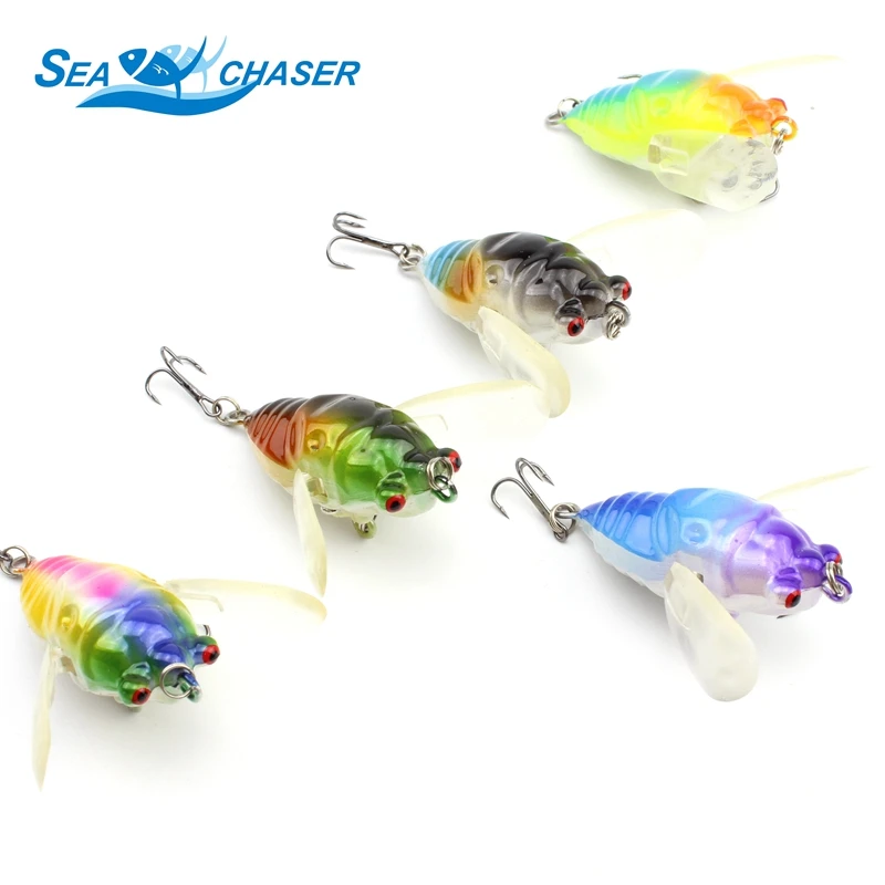 5 шт. пластиковые насекомые 4 см г|crank bait|fishing baitinsect lure |