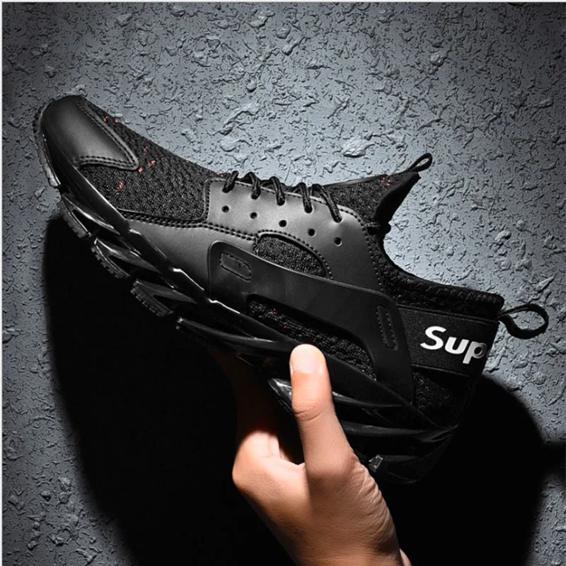 

winter sports leisure fashion shoes men size39-47 trend canvas breathable black Height Increasing student sneakers for men shoes