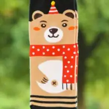 ; 12 пар в партии 3D Животные стиль носки с забавными рисунками носки с принтом леди и женские хлопковые носки рождественские носки