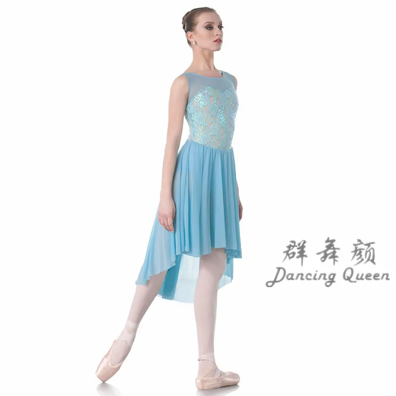 Новое поступление! 6 цветов, танцевальная одежда для девочек и женщин, современный танцевальный костюм для балерины, балетт, платье для девочек, Детский танец 18418
