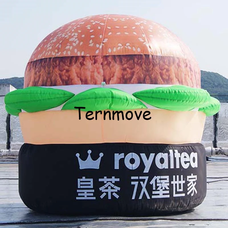 Herinnering uitbreiden zak Custom opblaasbare brood replica opblaasbare hamburger replica voor reclame  hamburger ballonnen model grote opblaasbare voedsel model|Inflatable  Bouncers| - AliExpress