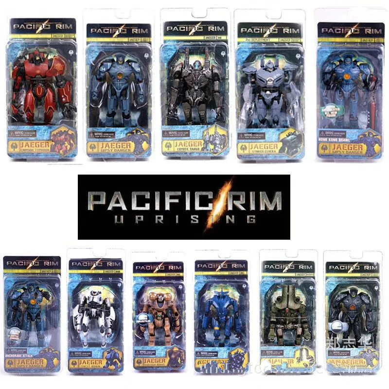 

Pacific Rim Jaeger Gipsy Danger Romeo Blue Tacit Ronin Horizon Brave Coyote Tango Crimson Typhoon Cherno Alpha Action Figure Toy