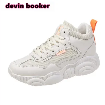 

New listing hot sale net Breathable Spring and autumn women sports shoes running shoes T1905