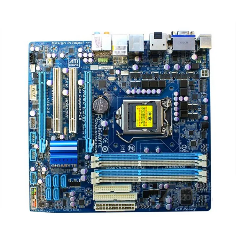 

Used original H55 motherboard for Gigabyte GA-H55M-UD2H H55M-UD2H DDR3 LGA 1156