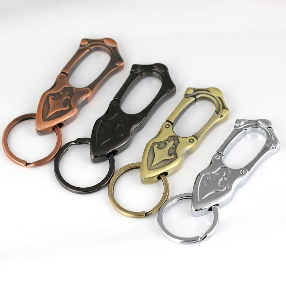 

carabiner keychain key ring waist hanging key chain llaveros hombre high quality retro key holder chaveiro portachiavi