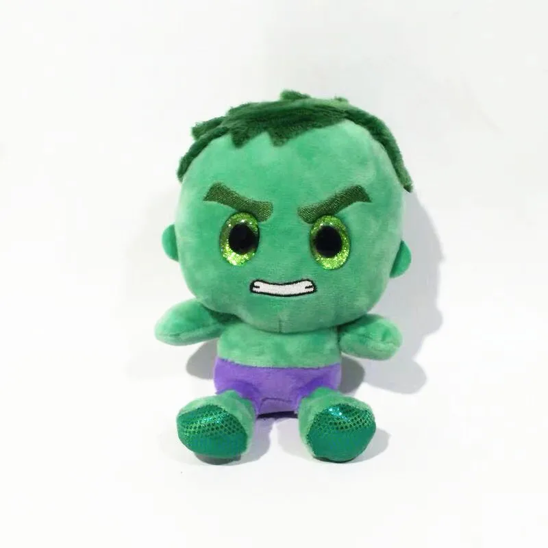 

1pieces/lot 15cm the hulk doll edition plush toys Christmas gift collection Children's toys
