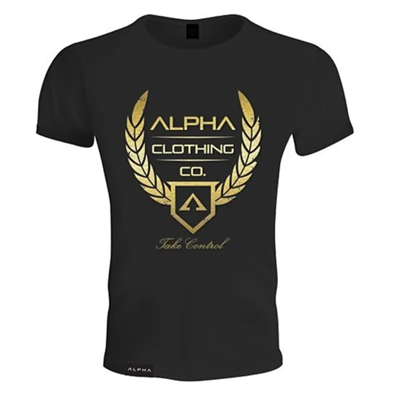 

Mens summer cotton Short sleeve t shirt gyms Fitness bodybuilding shirts O-neck Brand tee tops Fashion casual clothes