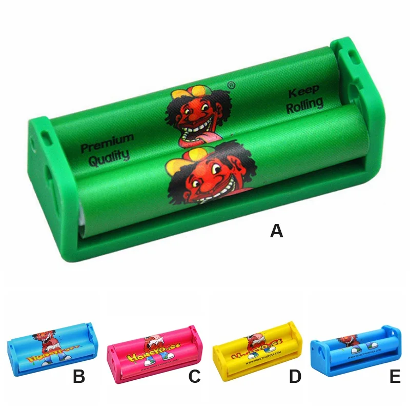 

Cigarette Roller Plastic Manual Cigarette Roller Machine Tobacco Accessories Random Color 70mm