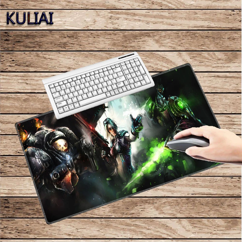Xgz Video Wallpaper Starcraft 2 Rectangular Slip Mouse Pad 300x600x2mm Gamers Mousepad Home Office Computer Desktop Keyboard Mouse Pads Aliexpress