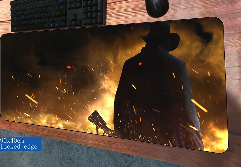 

red dead redemption 2 padmouse 900x400x3mm gaming mousepad game big mouse pad gamer computer desk Gift mat notbook mousemat pc