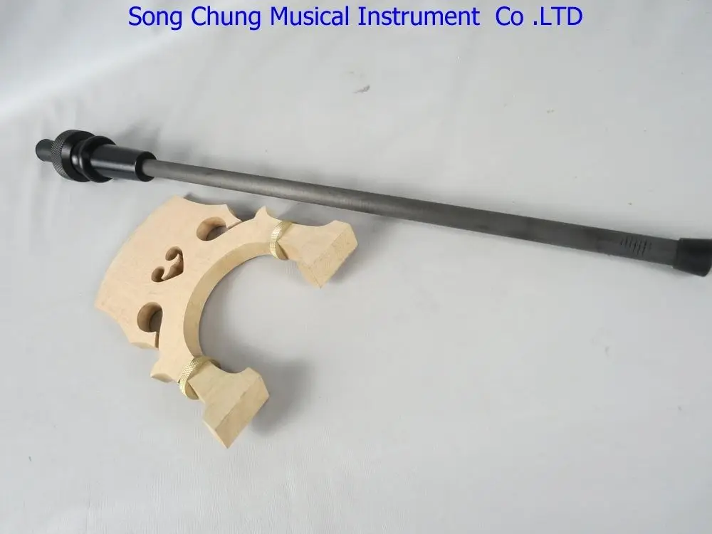4/4 adjustable double bass bridge +screw style Upright bass Carbon