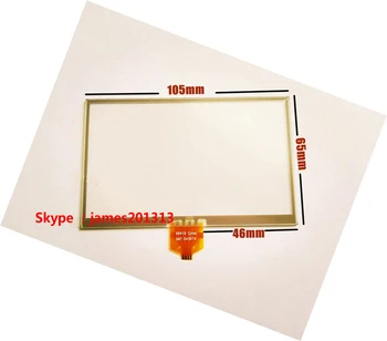 

5pcs/lot New 4.3-inch 4 wire Resistance Touch Panel For TomTom XL 4ET03 XL-4ET03 Touch Screen Digitizer Panel Replacement