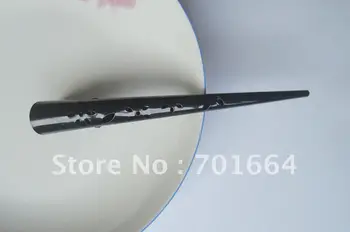 

13.0cm 5.15" black 6petals flower pattern filigree plain metal beak clip for hairdressing salon at nickle free and lead free