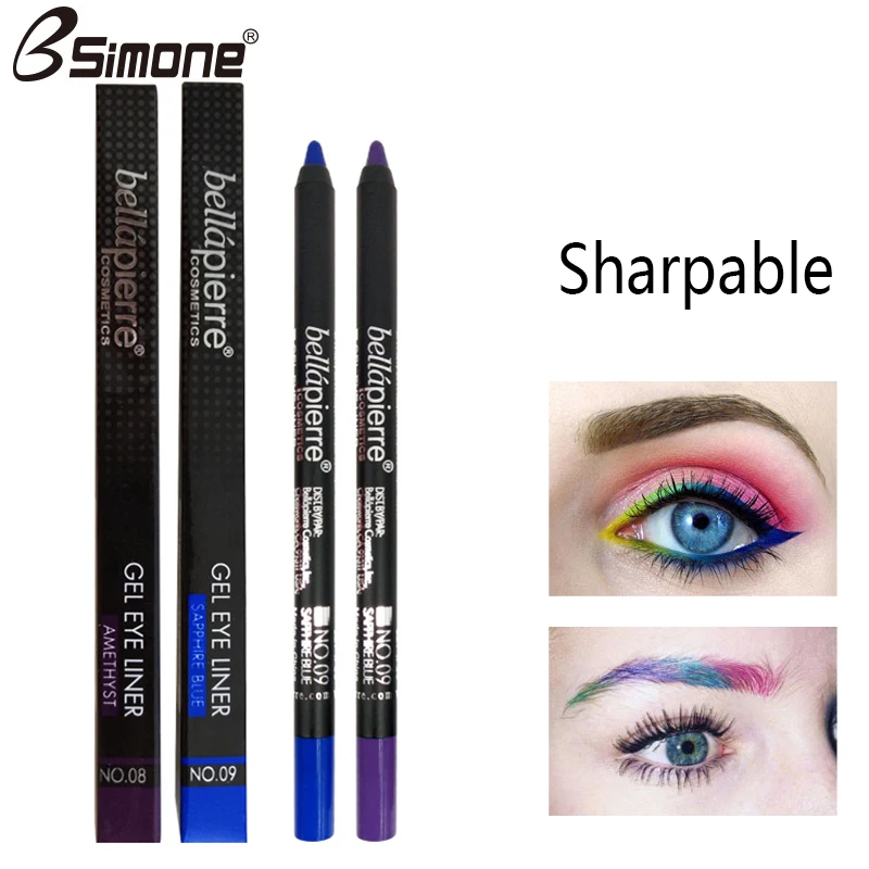 

Manooby Black Eyeliner Makeup Waterproof Long-lasting Natural Smooth Not Fade Not Smudge Eyeliner Pencil