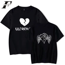 Camiseta de 2019 Hip Hop Raper XXXTentacion T Shirt Homens Mulheres harajuku Manga Curta Tshirt Camisetas Hombre plus size