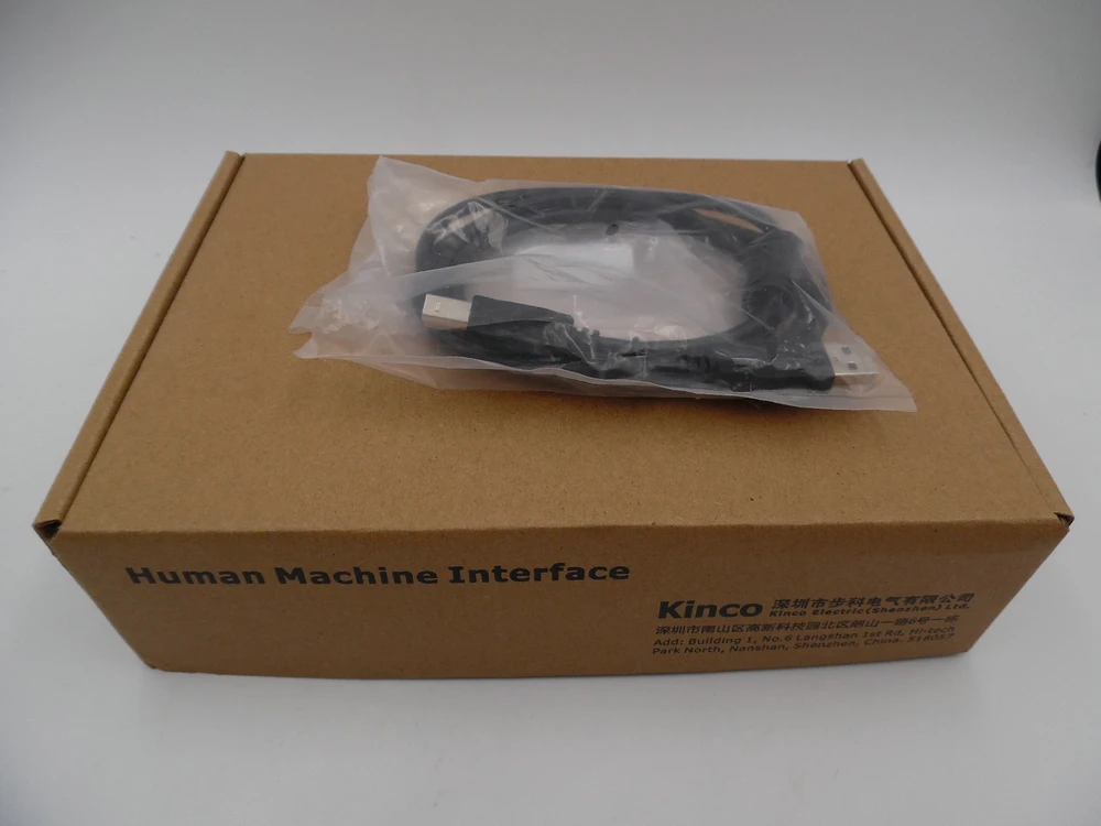 HMI 7 дюймовый сенсорный экран MT4414TE Kinco PLC Eview Ethernet USB хост 800*480 с бесплатным кабелем
