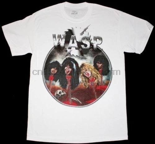 Мужская Повседневная рубашка W. A.s.p. Футболка DOKKEN с тяжелыми волосами и