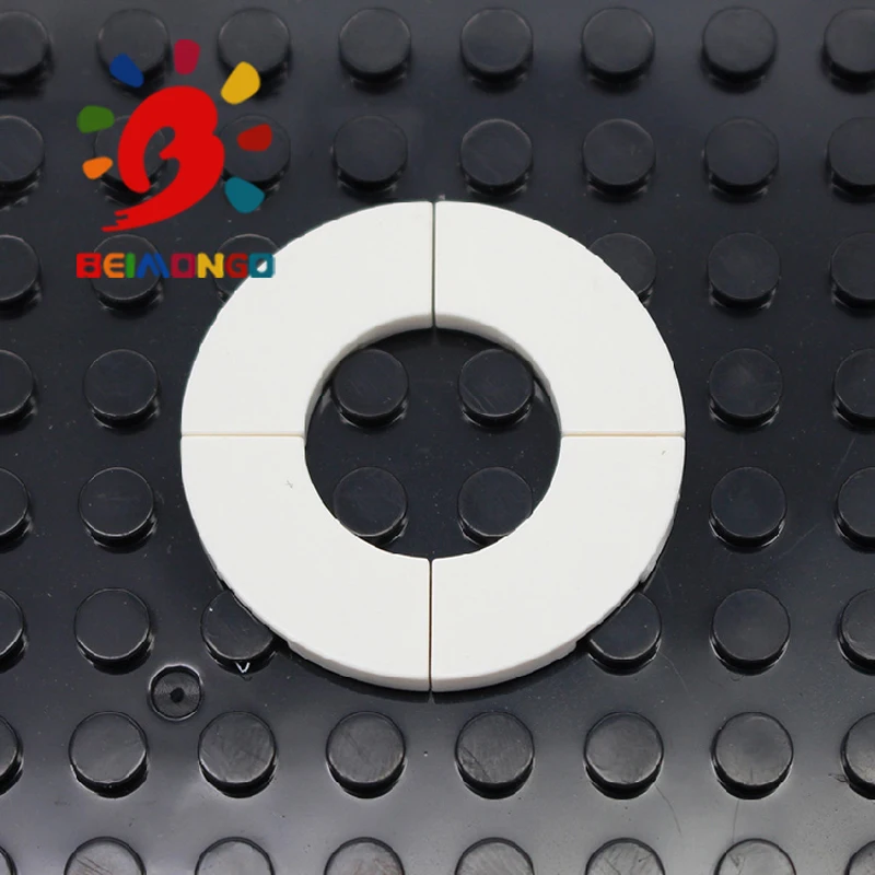 Free Shipping!BEIMONGO Building Blocks Flat Tile 2x2 Round 100PCS Education&ampIntelligent DIY Kids' Toys can be compitabled | Игрушки и