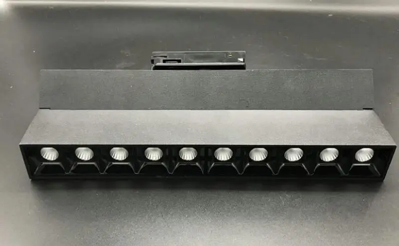 20 Вт 30 40 COB светодиодный Трек свет LED рельсовое освещение черный/белый корпус