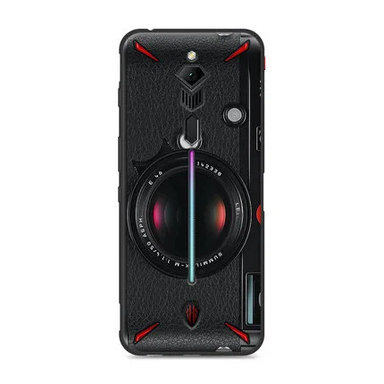 Для Nubia Red magic 3 чехол TPU Мягкий Ретро чехол для камеры чехол для телефона Redmagic3 противоударный защитный чехол Redmagic 3 6,6" чехол s - Цвет: A1