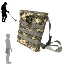 Metal Detector Finds Bag Digger’s Pouch Camo Belt Pouch Good Luck Gold Nugget Bags for Metal Detecting