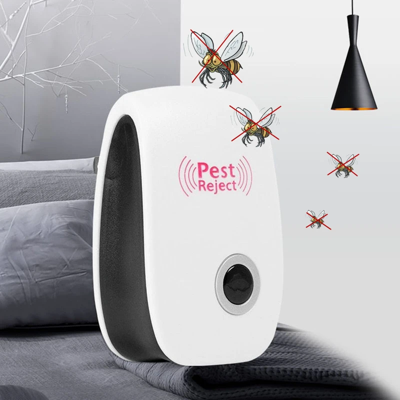 Ultrasonic Wave Mosquito Killer Bug Trap Cockroach Mouse Pest Insect