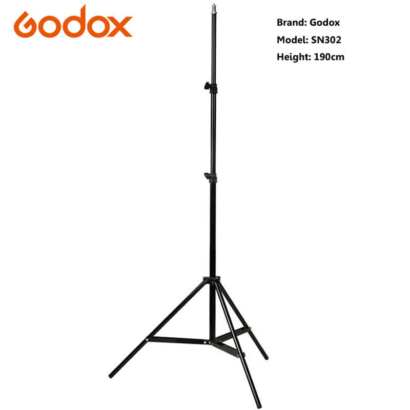 

Godox 190cm 6ft Photography Studio Lighting Photo Light Stand Tripod For Flash Strobe Continuous Light #SN302