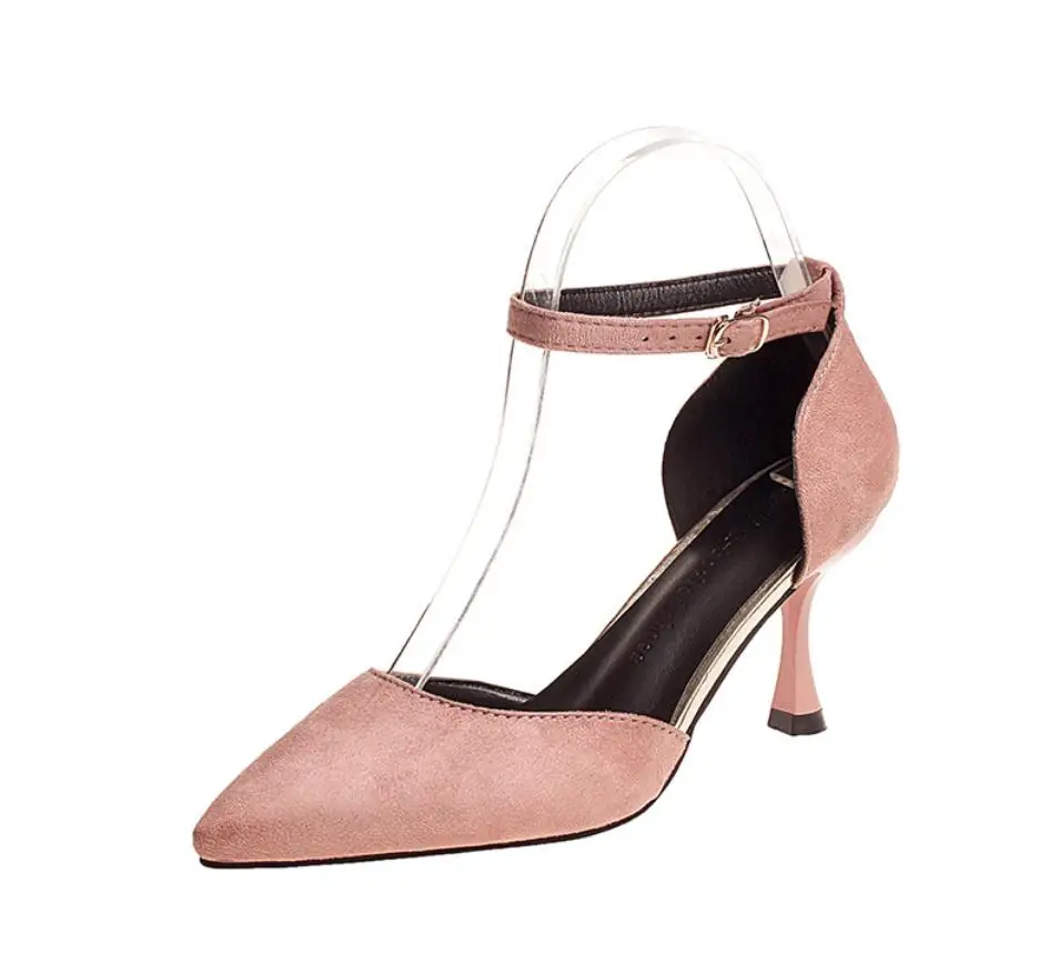 

Fine follow pointy contracted high-heeled shoes spring and summer euramerican vogue sheet shoe joker new style woman's shoe