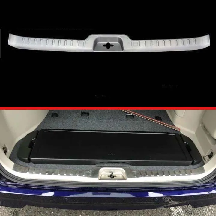 

For NISSAN SERENA C27 2017 2018 2019 Stainless Steel Rear Trunk Scuff Plate Door Sill Cover Molding Garnish
