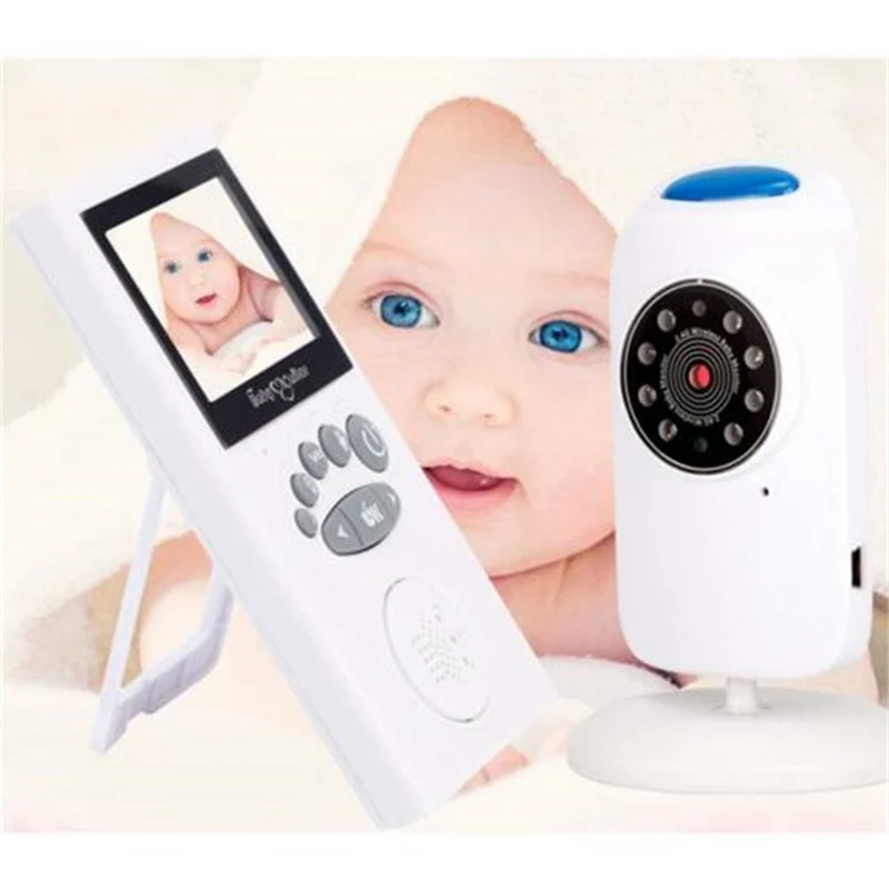 

HATOSTEPED 2.4 Inch Wireless Baby Monitor Two-way Nanny Camera Talkback Monitor US Plug Baby Monitering System Baby Surveilance