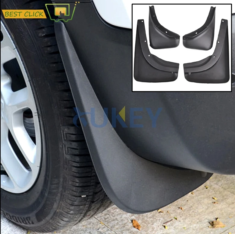 

Set Molded Car Mud Flaps For Jeep Renegade BU 2014-2017 Mudflaps Splash Guards Mud Flap Mudguards Fender 2015 2016 Front Rear