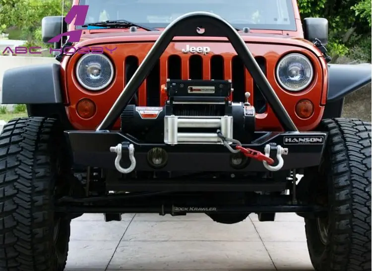 1/10 й гусеничный бампер из алюминиевого сплава для джипа|winch bumper|crawler d90bumper crawler |