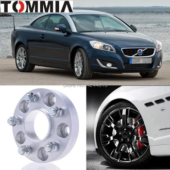 

Fits Volvo C70 2PCS Wheel Hub Centric Spacers Tire Adapters Rims Flange 5x108 Center Bore 63.4mm Aluminum