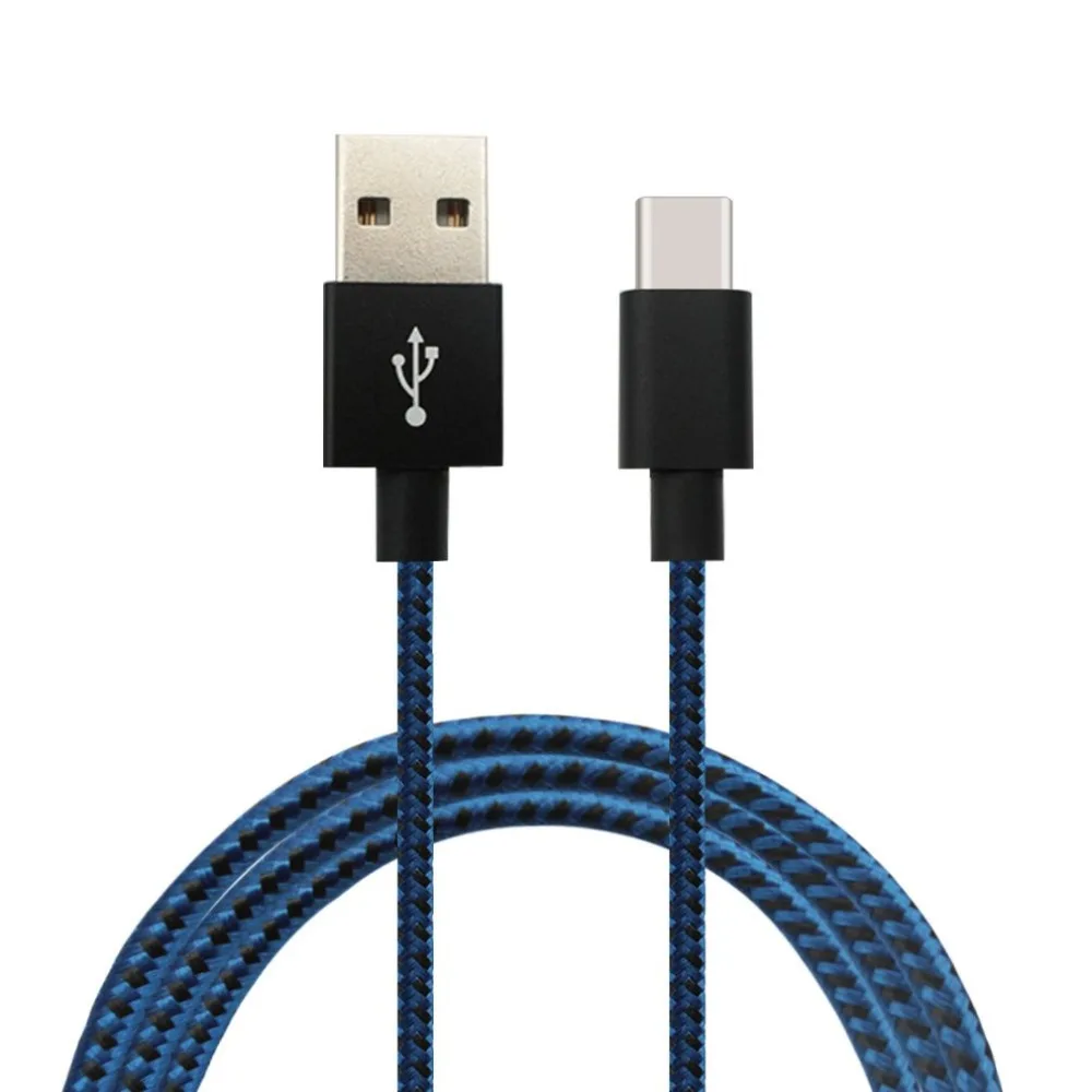 Nylon Weaving Phone Charger Universal USB3.1 Type-C Charger Date Cable Phone Charging Cord Phone Accessories