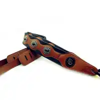 High-quality guitar strap / black gem electric guitar / electric bass guitar strap guitar belt Width 6.5 cm
