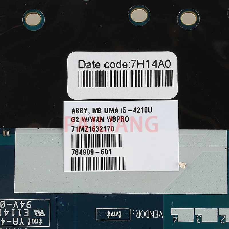 Материнская плата PAILIANG для ноутбука HP Probook 440 450 470 G2 I5 PC системная 784909 601 ZPL40/ZPL50/ZPL70 LA