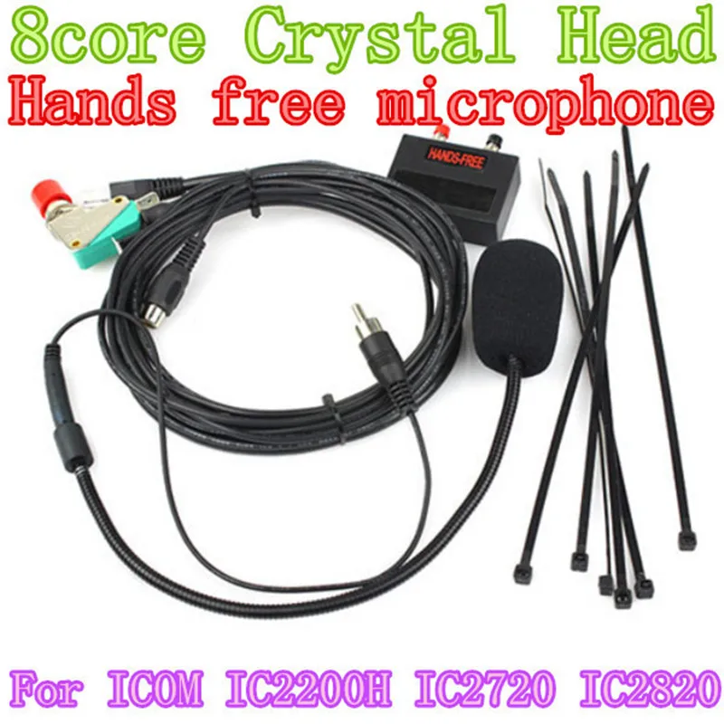 NEW Walkie talkie vehicle Hands free Microphone for Two Way Radio