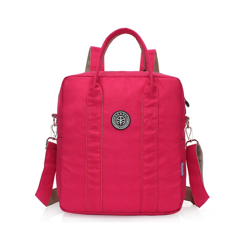 

New Fashion Lady Backpack Large Capacity Backpack Student Bag Lightweight Casual Backpack - Waterproof Nylon